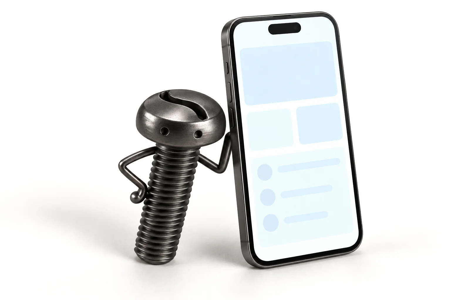 Samo sa opiera o mobilný telefón s jednoduchým rozložením stránky.